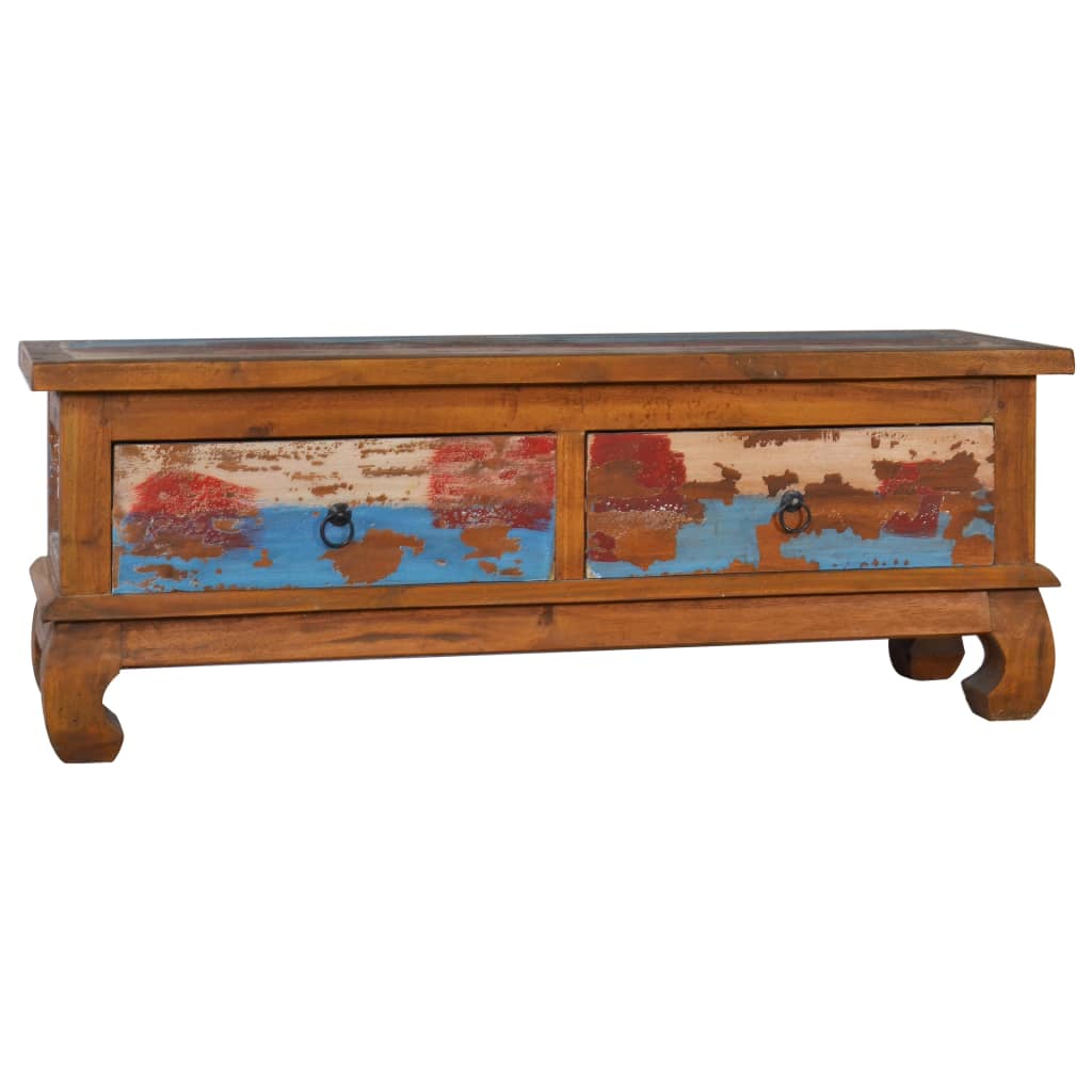 TV ormarić 110 x 35 x 40 cm od obnovljene tikovine