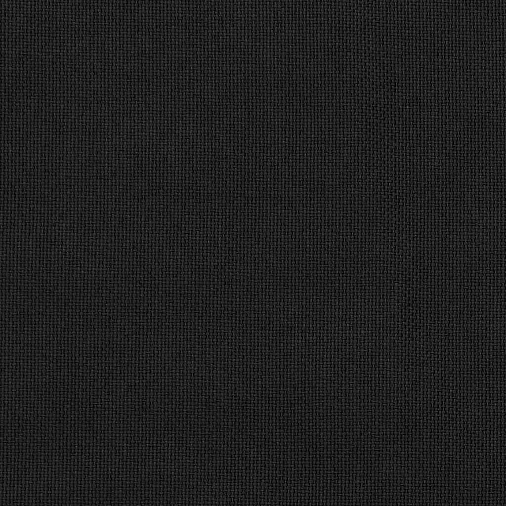 Zavjese za zamračivanje s kukama 2 kom crne 140 x 245 cm
