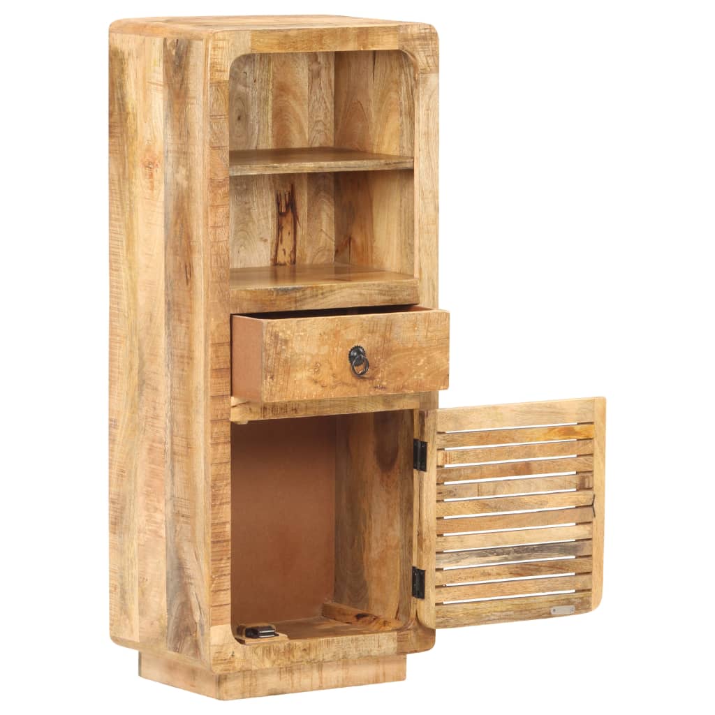 Visoka komoda 45 x 32 x 110 cm od grubog drva manga