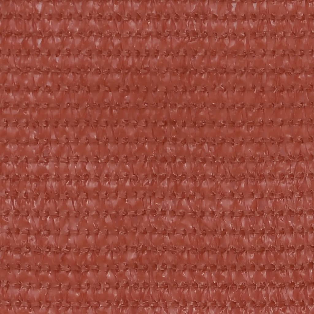 Balkonski zastor boja cigle 120 x 300 cm HDPE