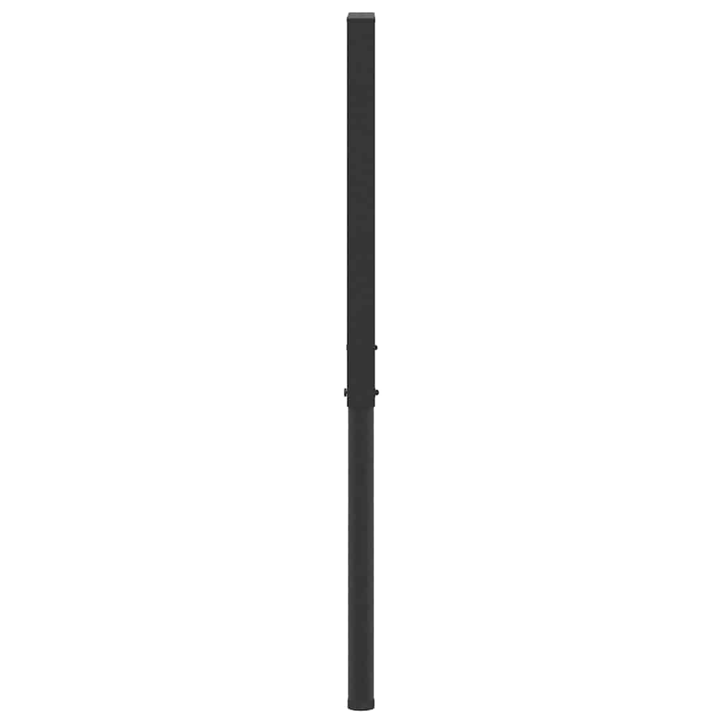 Okviri za radni stol 2 kom metalni 55 x (69 - 95,5) cm crni