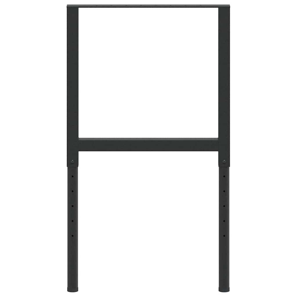 Okviri za radni stol 2 kom metalni 55 x (69 - 95,5) cm crni