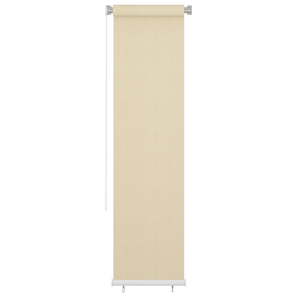 Vanjska roleta za zamračivanje krem 60 x 230 cm HDPE
