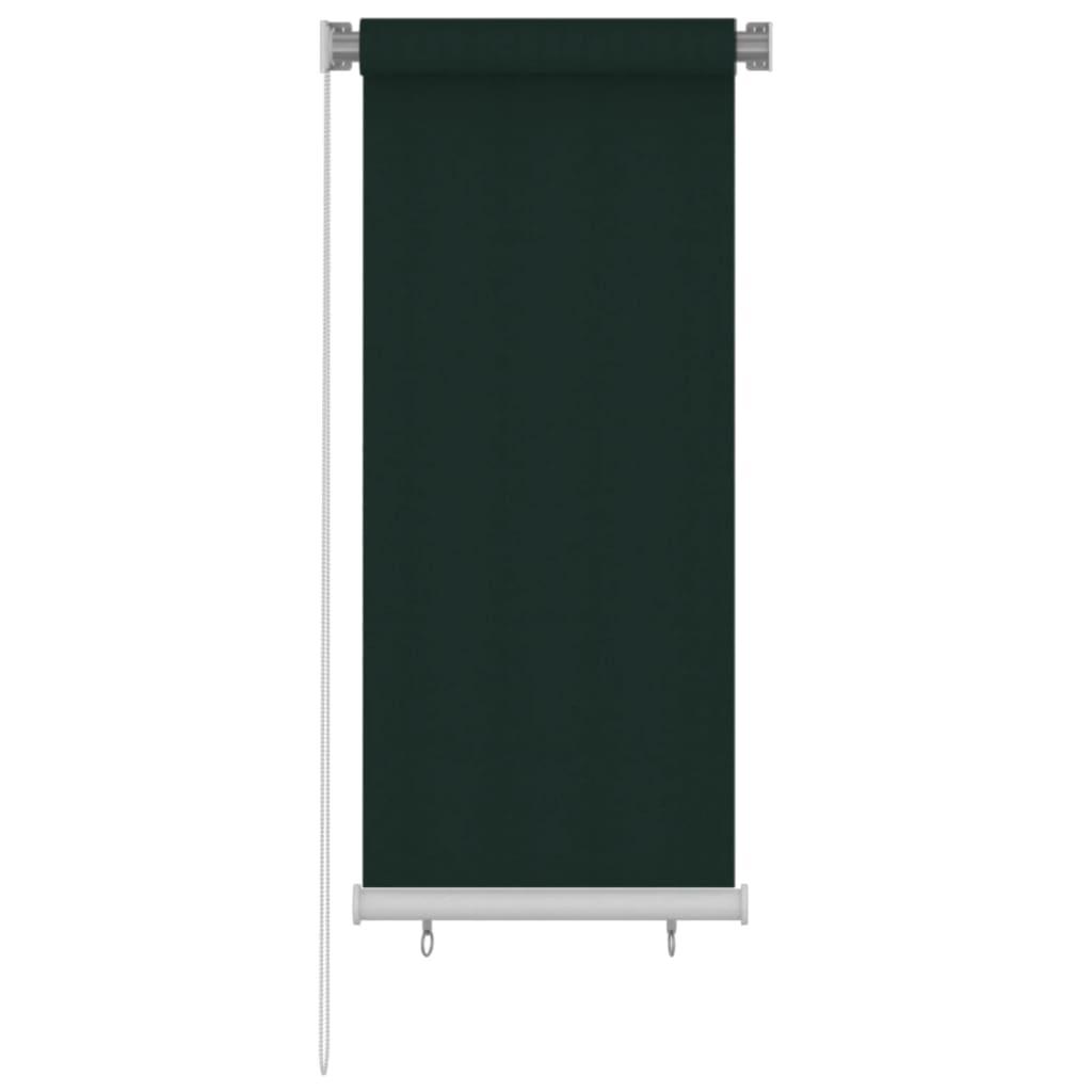 Vanjska roleta za zamračivanje 60 x 140 cm tamnozelena HDPE