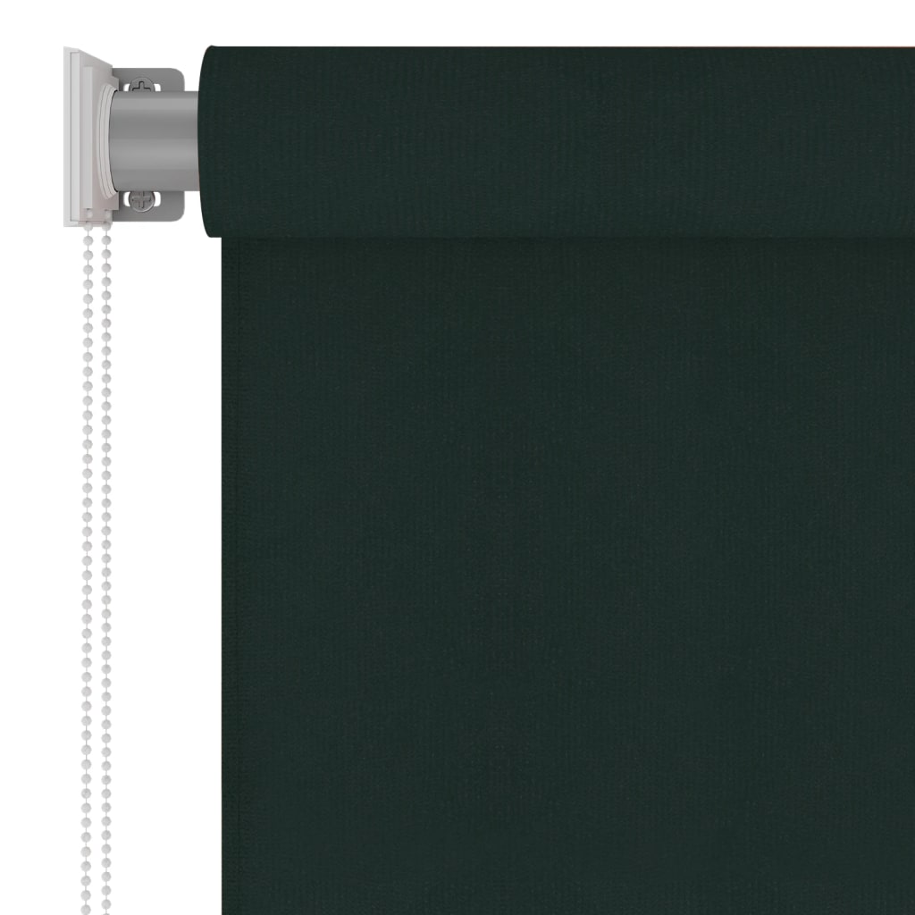 Vanjska roleta za zamračivanje 220 x 140 cm tamnozelena HDPE