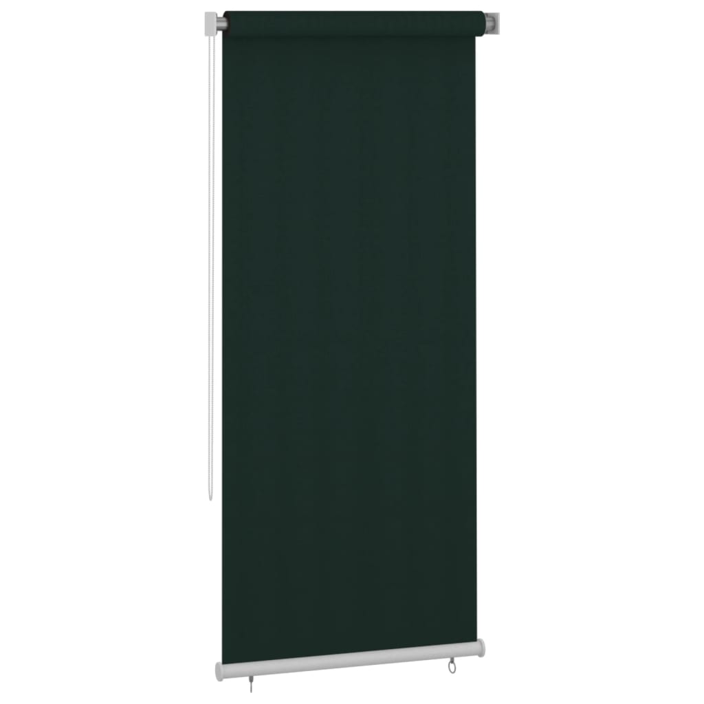 Vanjska roleta za zamračivanje 100 x 230 cm tamnozelena HDPE