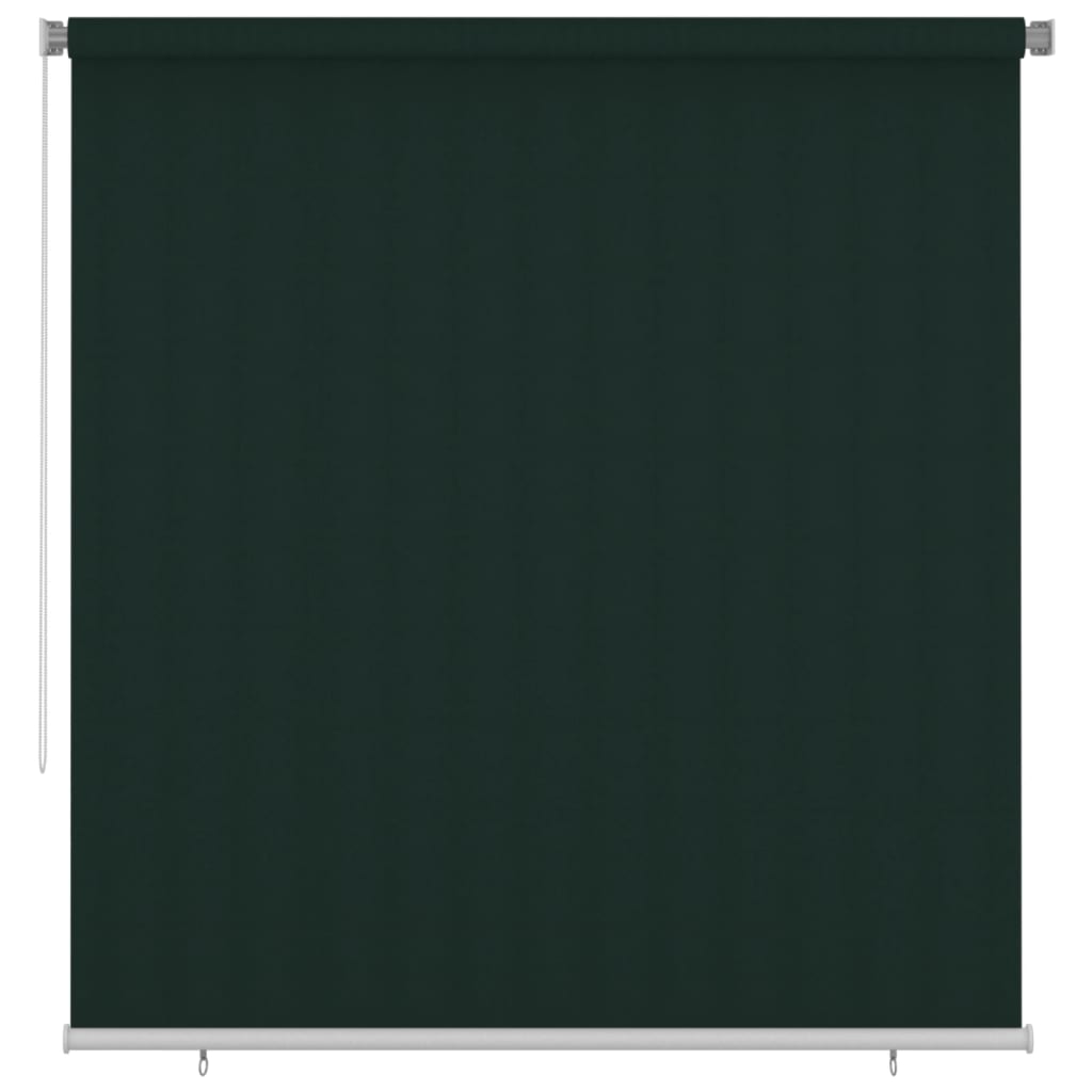 Vanjska roleta za zamračivanje 220 x 230 cm tamnozelena HDPE