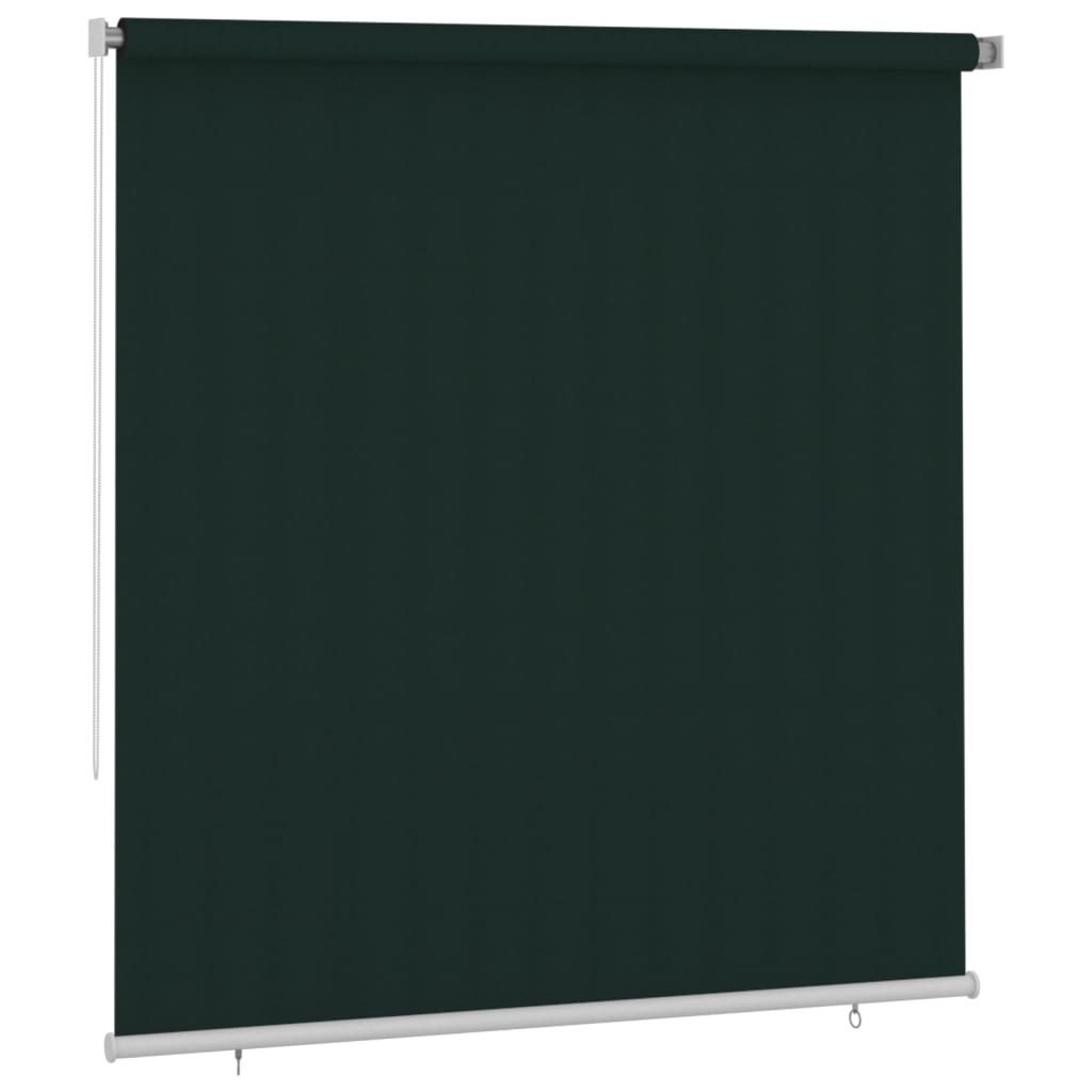Vanjska roleta za zamračivanje 220 x 230 cm tamnozelena HDPE