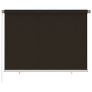 Vanjska roleta za zamračivanje 200 x 140 cm smeđa HDPE