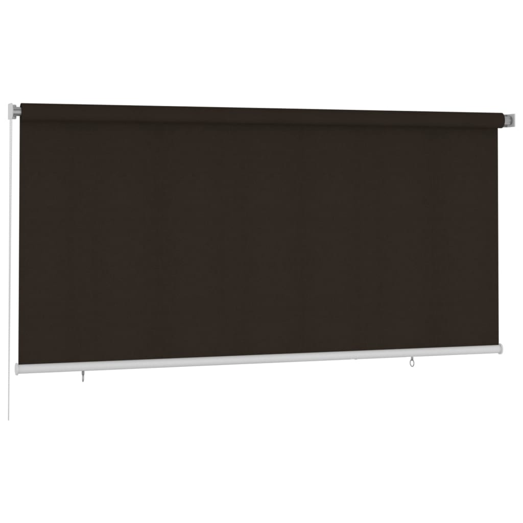 Vanjska roleta za zamračivanje 300 x 140 cm smeđa HDPE