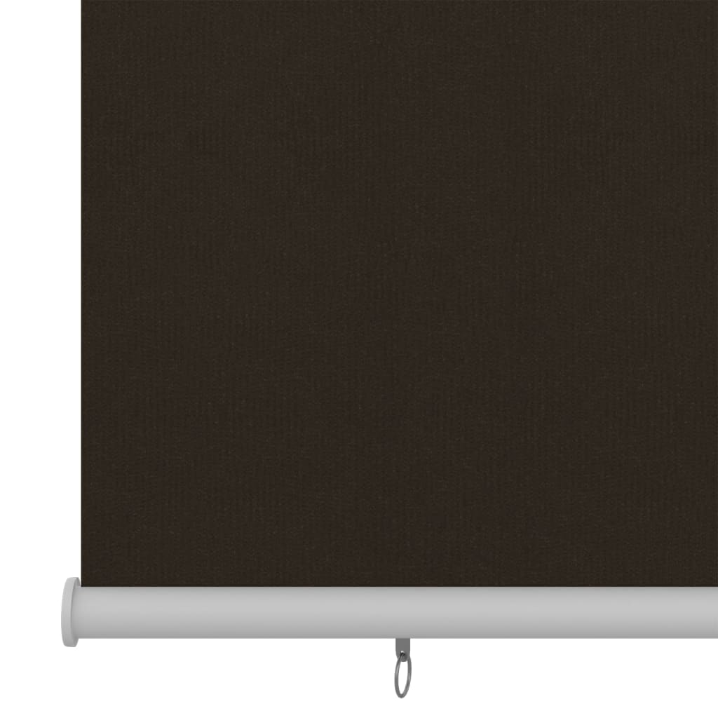 Vanjska roleta za zamračivanje 140 x 230 cm smeđa HDPE
