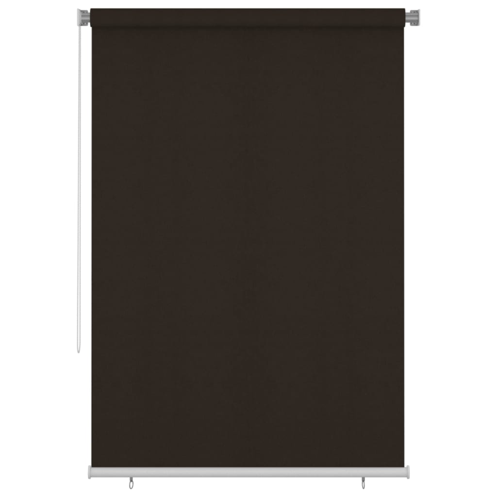 Vanjska roleta za zamračivanje 160 x 230 cm smeđa HDPE