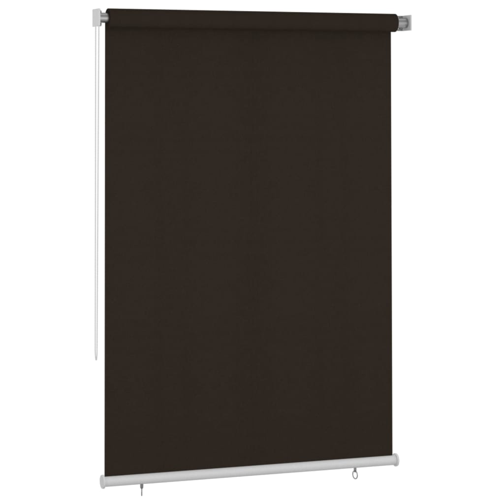 Vanjska roleta za zamračivanje 160 x 230 cm smeđa HDPE