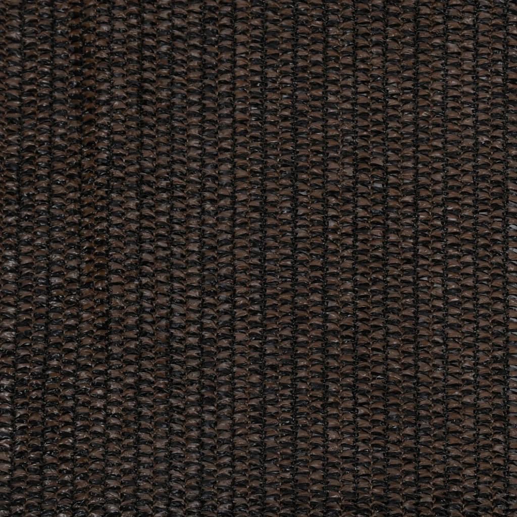 Vanjska roleta za zamračivanje 160 x 230 cm smeđa HDPE