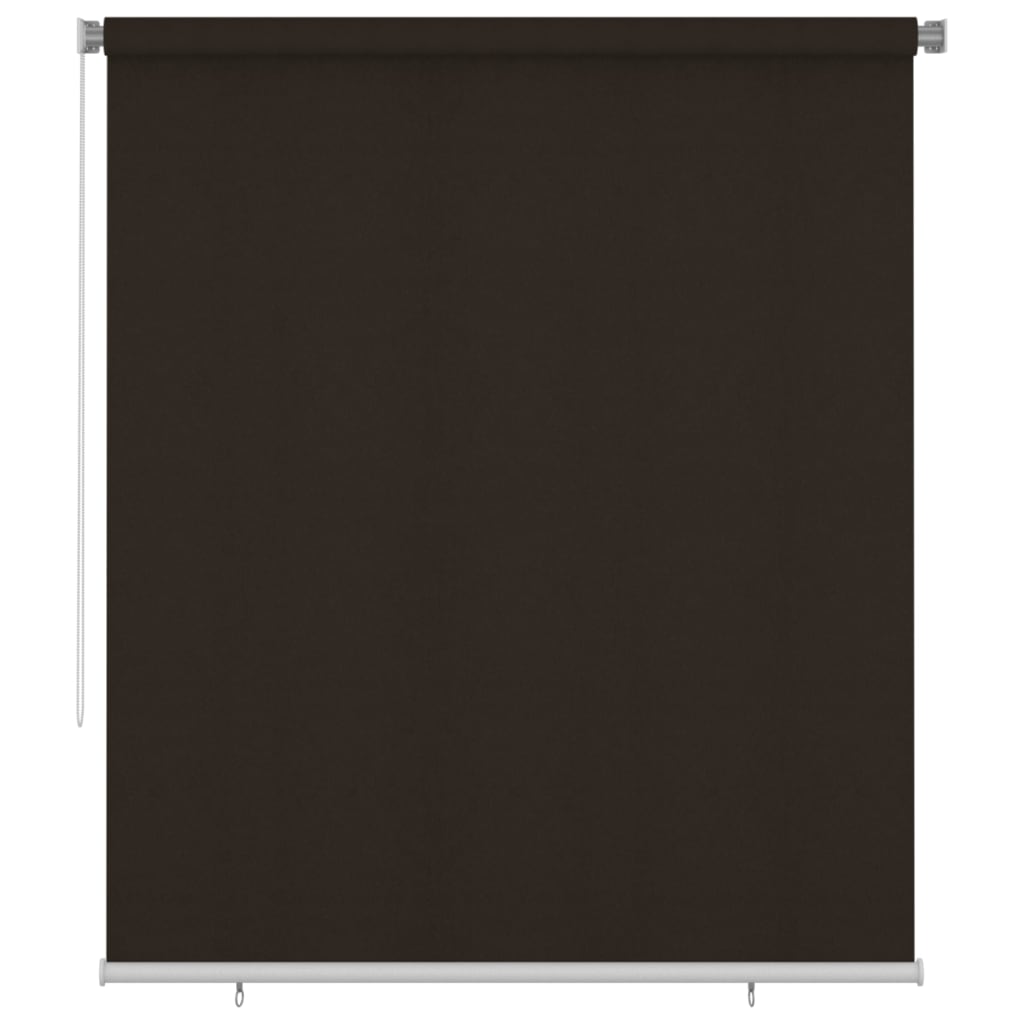 Vanjska roleta za zamračivanje 200 x 230 cm smeđa HDPE