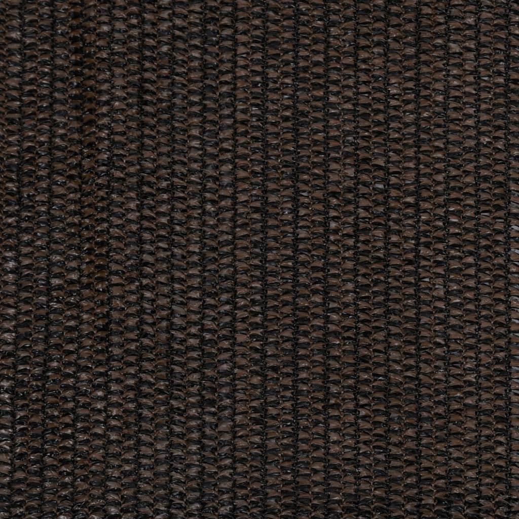 Vanjska roleta za zamračivanje 220 x 230 cm smeđa HDPE