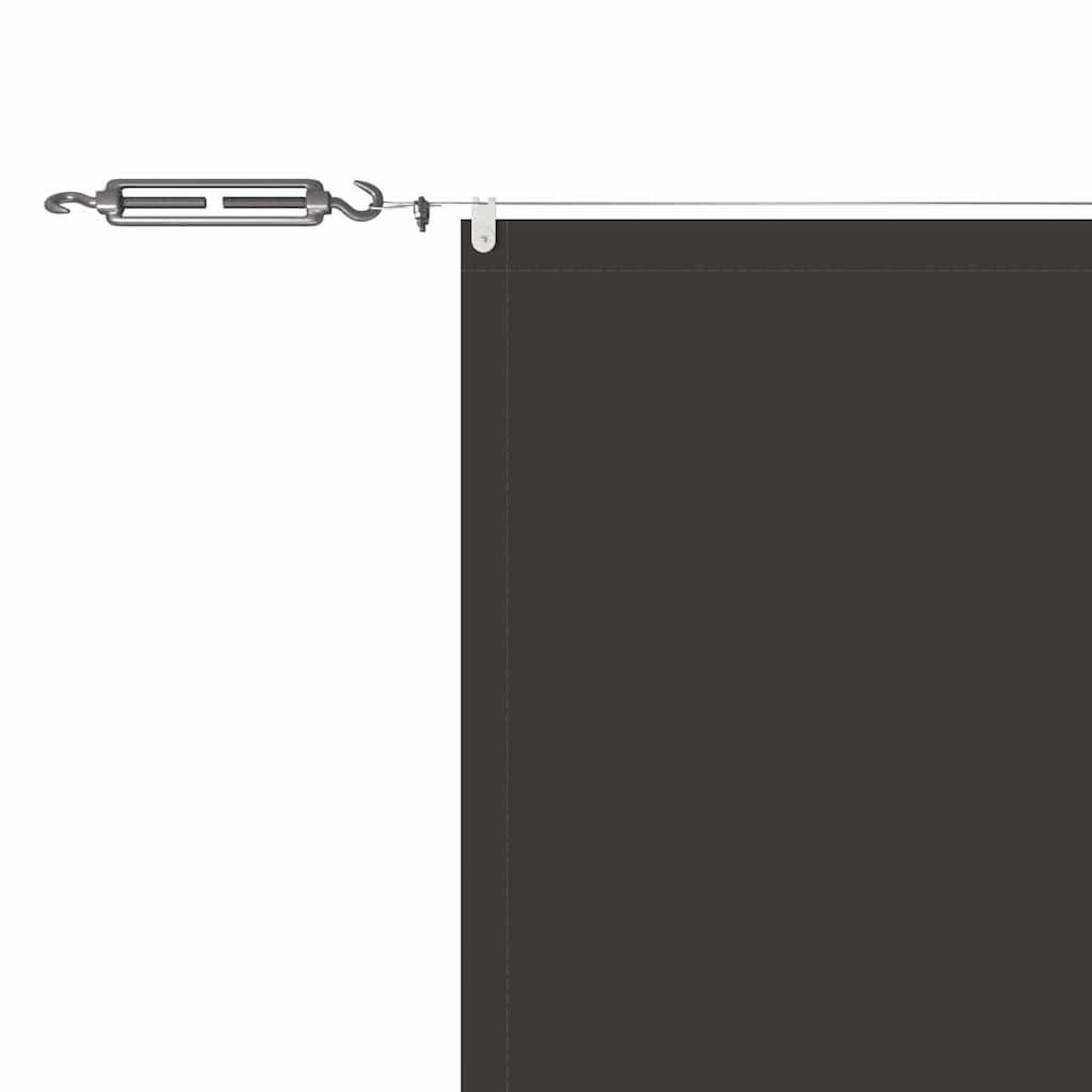 Okomita tenda antracit 60 x 600 cm od tkanine Oxford
