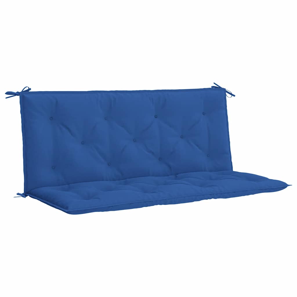 Jastuk za vrtnu klupu plavi 120 x (50+50) x 7 cm tkanina Oxford