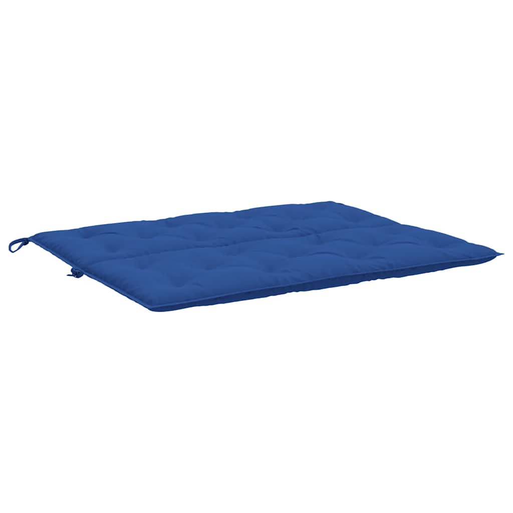 Jastuk za vrtnu klupu plavi 120 x (50+50) x 7 cm tkanina Oxford