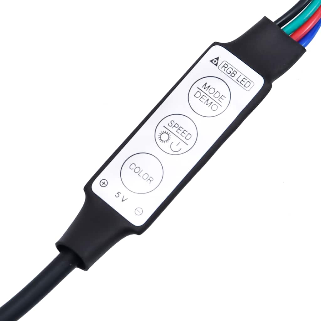 TV ormarić s LED svjetlima boja hrasta sonome 100 x 35 x 40 cm