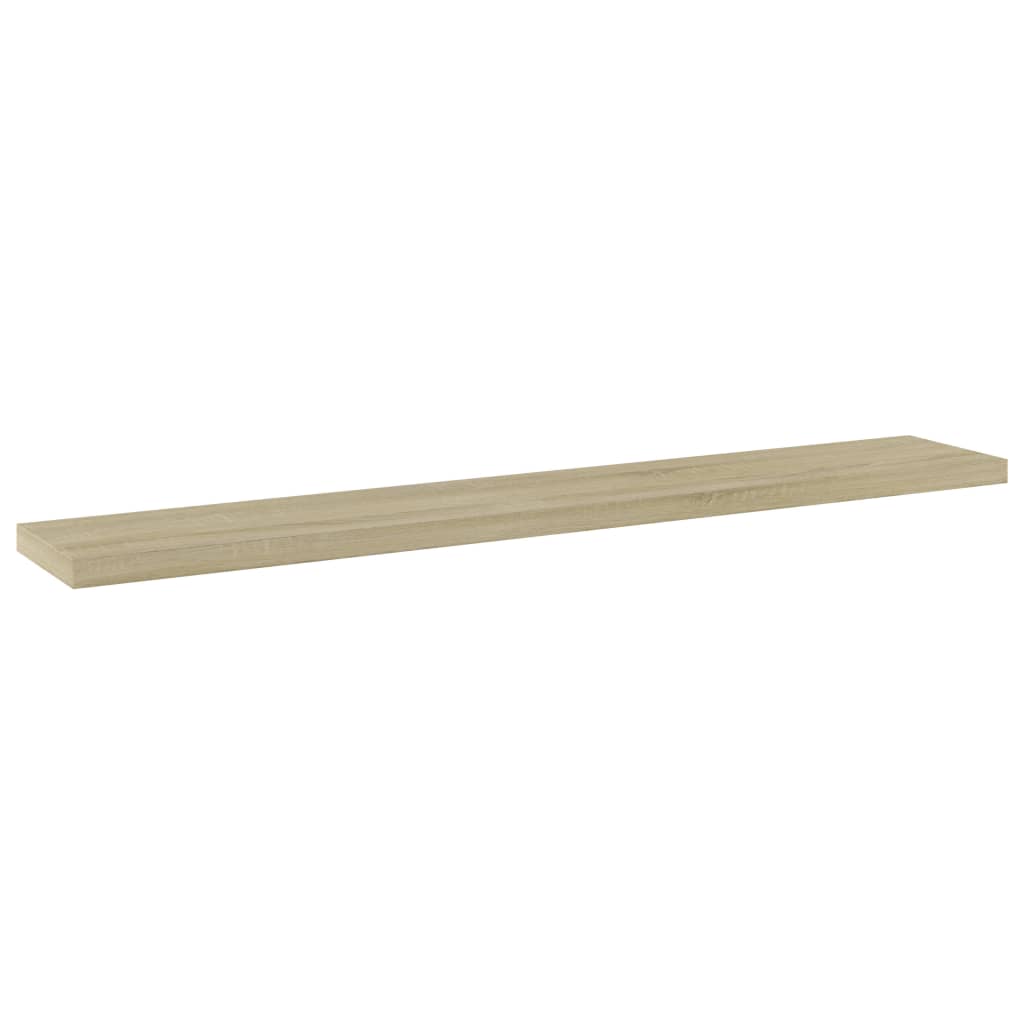 Police za knjige 4 kom boja hrasta sonome 60x10x1,5 cm iverica