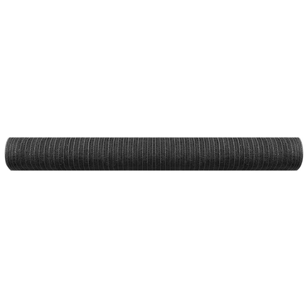 Mreža za privatnost antracit 1,5 x 50 m HDPE 195 g/m²