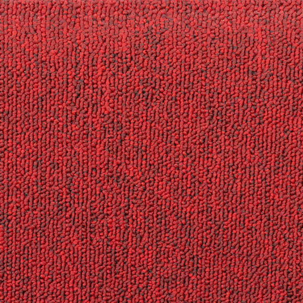 Prostirke za stepenice 10 kom 65x24x4 cm crvene poluokrugle velike