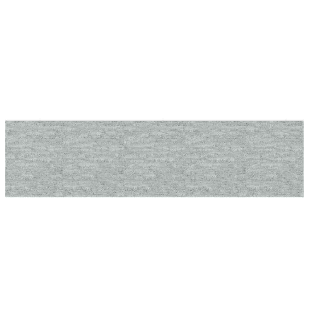 Plutajuće zidne police 2 kom boja betona 90x23,5x3,8 cm MDF
