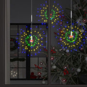 Božićna svjetla izgled vatrometa 4 kom raznobojna 20 cm 560 LED