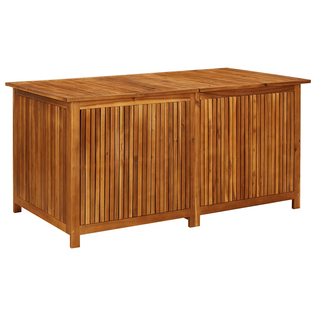 Vrtna kutija za pohranu 150 x 80 x 75 cm masivno bagremovo drvo