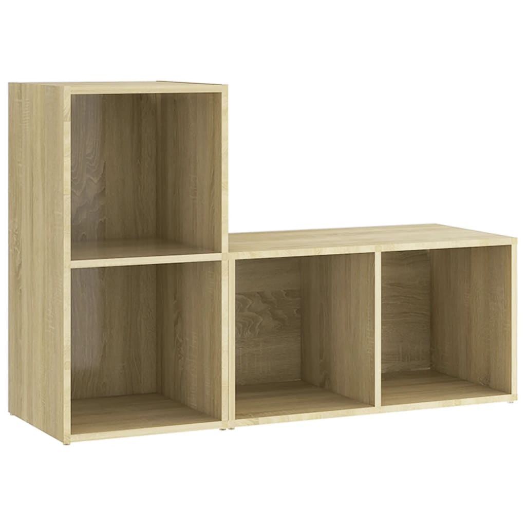 TV ormarići 2 kom boja hrasta 72x35x36,5 cm konstruirano drvo