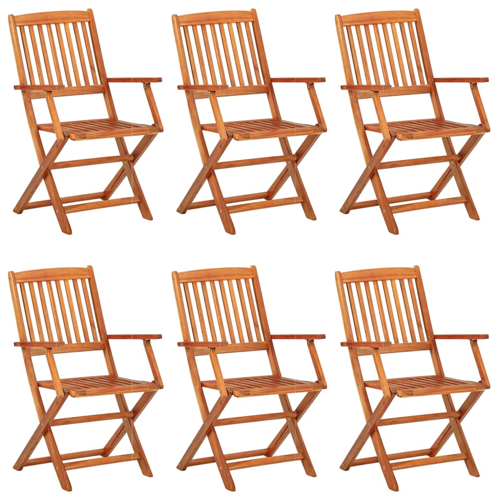 7-dijelni vrtni blagovaonski set 180x90x75 cm bagremovog drva