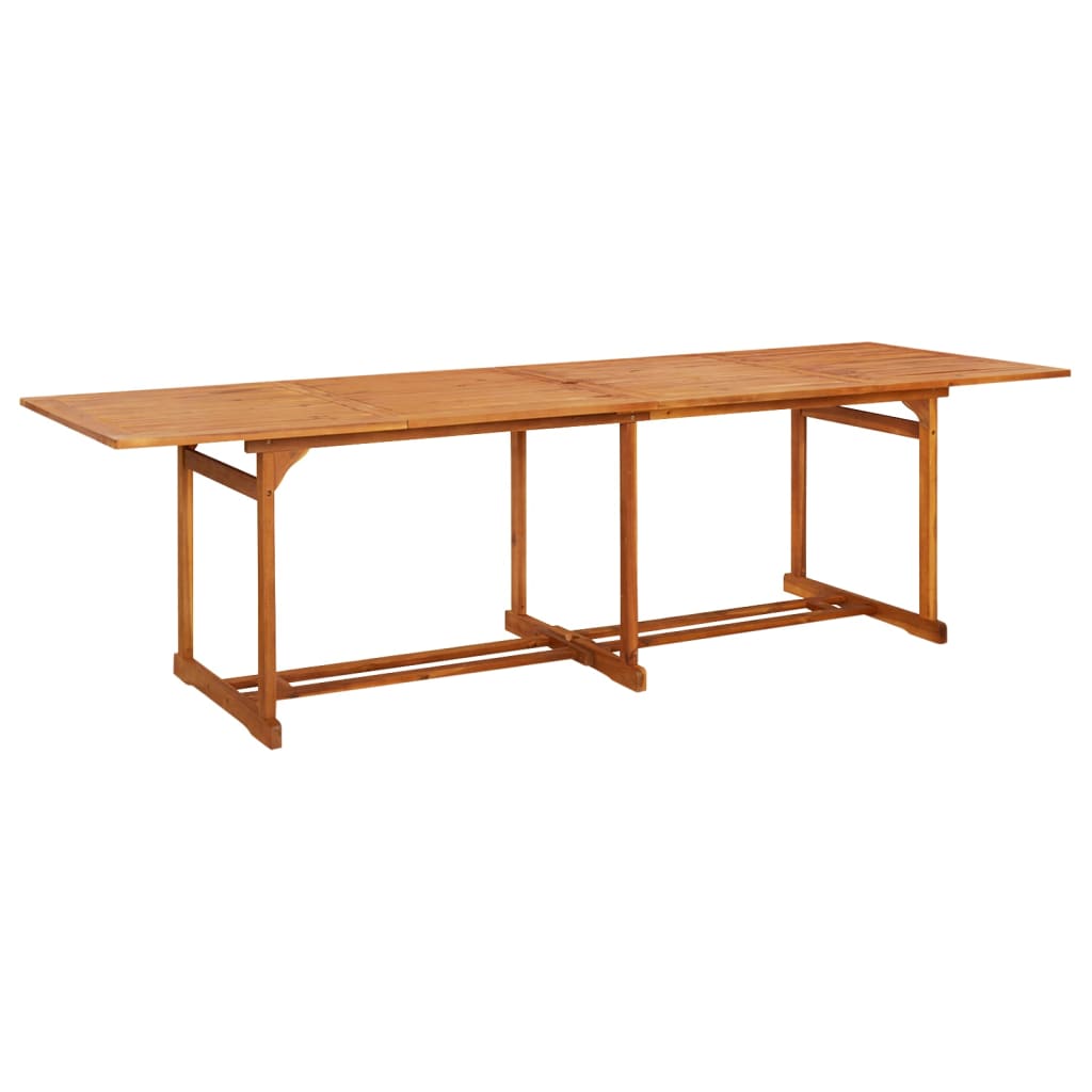 13-dijelni vrtni blagovaonski set 280x90x75 cm bagremovog drva