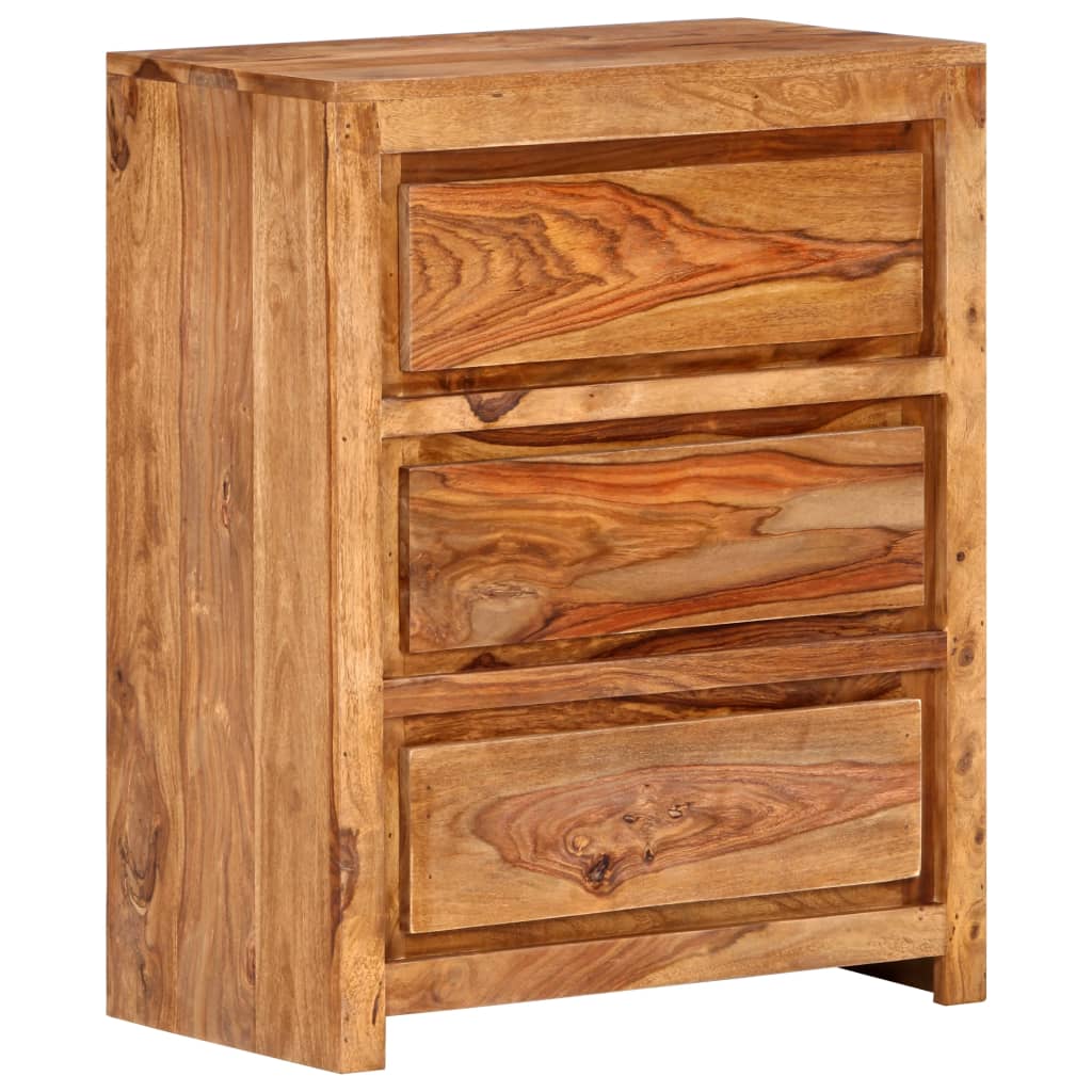 Ladičar 60 x 33 x 75 cm od masivnog bagremovog drva