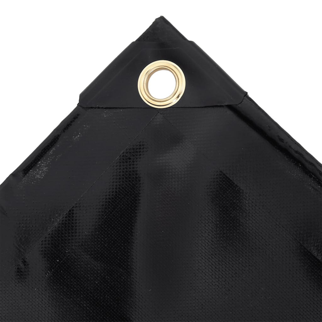 Cerada 650 g/m² 3 x 4 m crna