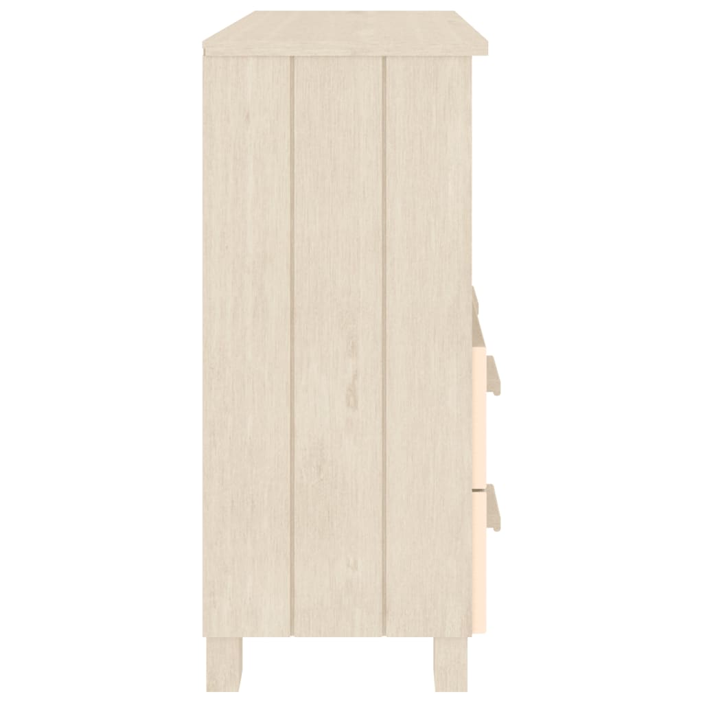 Komoda HAMAR boja meda 85 x 35 x 80 cm od masivne borovine