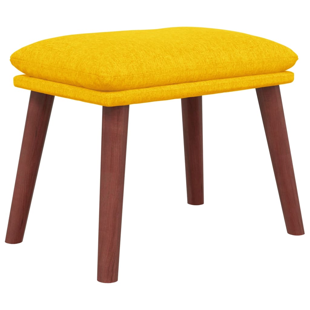 Tabure boja senfa 45 x 29,5 x 35 cm od tkanine