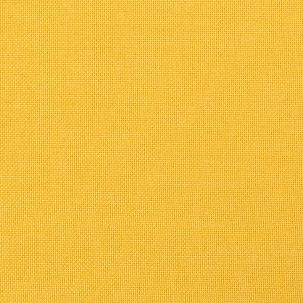 Tabure boja senfa 45 x 29,5 x 35 cm od tkanine