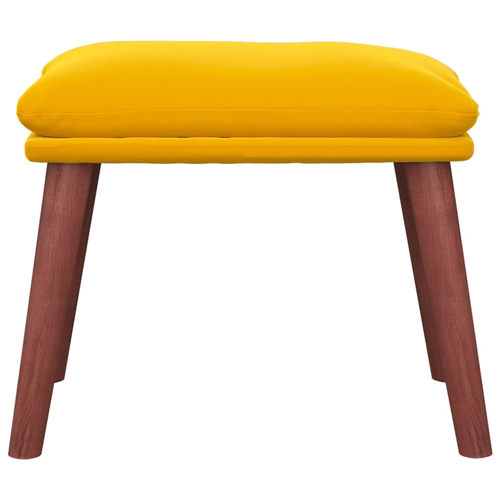 Tabure boja senfa 45x29,5x35 cm baršunasti