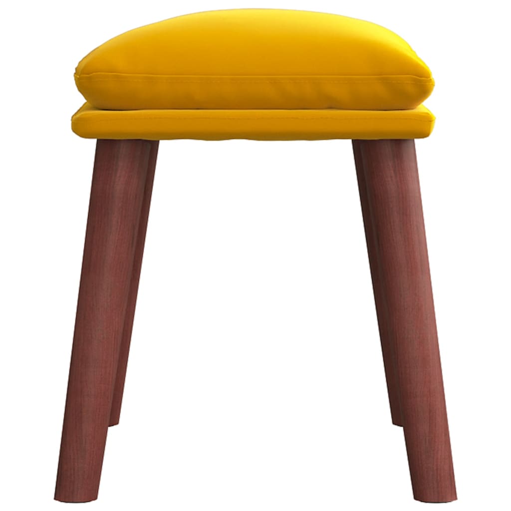 Tabure boja senfa 45x29,5x35 cm baršunasti