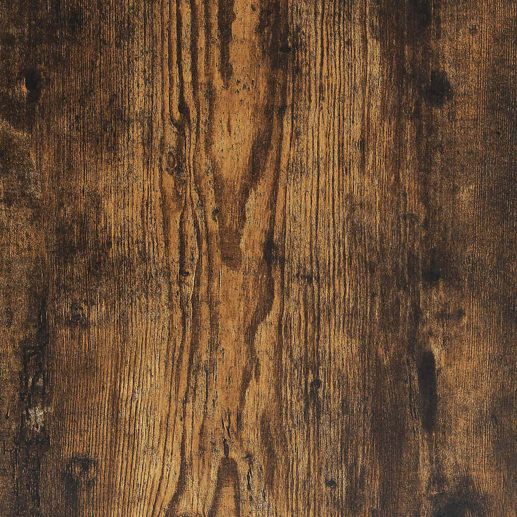 Komoda boja dimljenog hrasta 120 x 30 x 75 cm konstruirano drvo