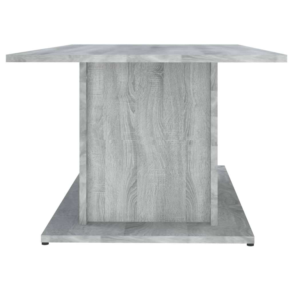 Stolić za kavu siva boja hrasta 102x55,5x40cm konstruirano drvo