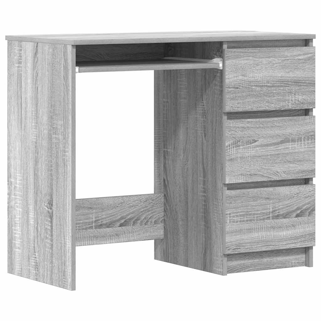 Radni stol boja hrasta sonome 90 x 45 x 76 cm konstruirano drvo