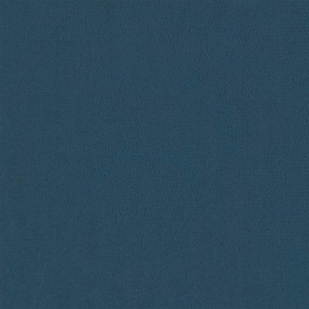Okretna uredska stolica plava baršunasta