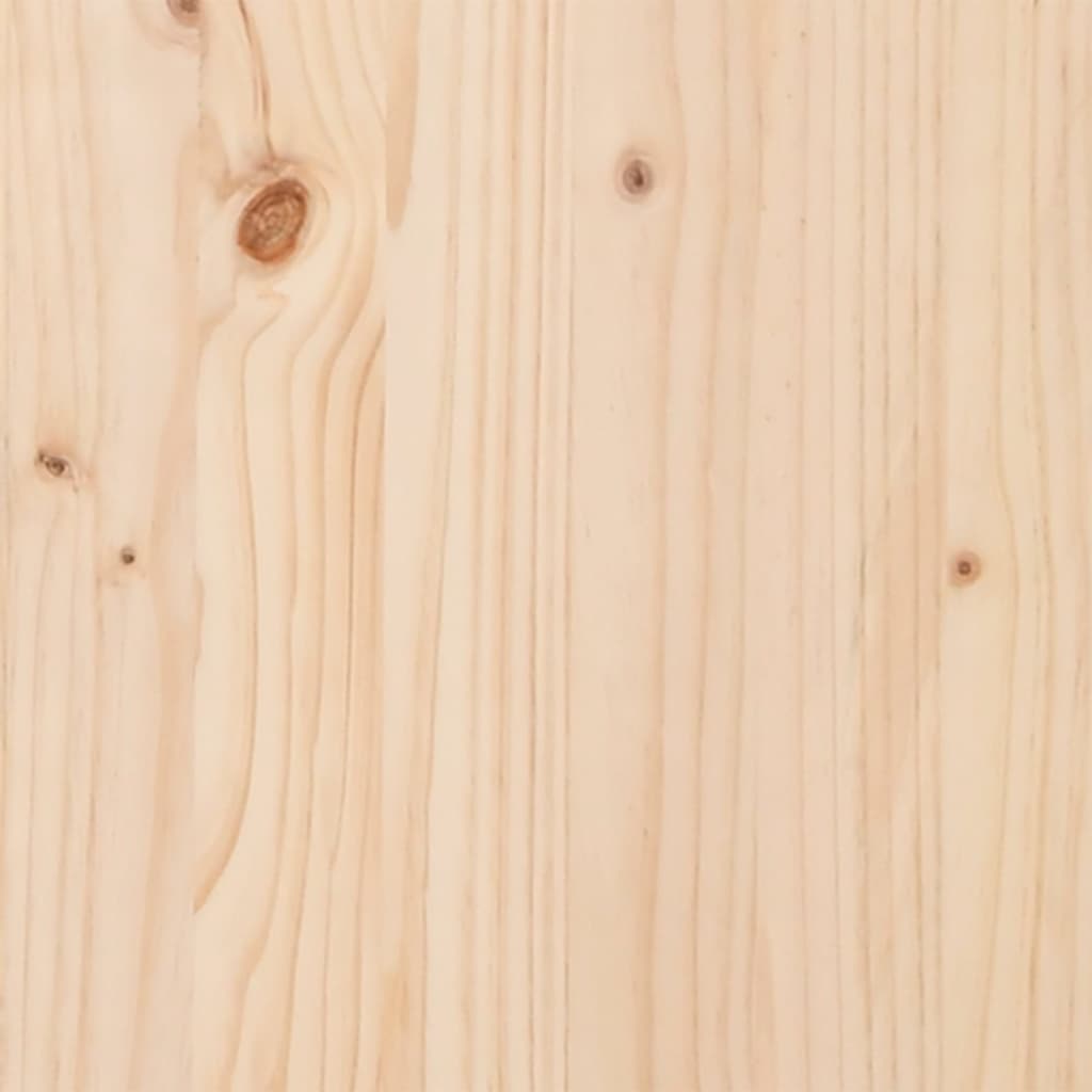 Dnevni ležaj na izvlačenje 2x (80 x 200) cm od masivne borovine