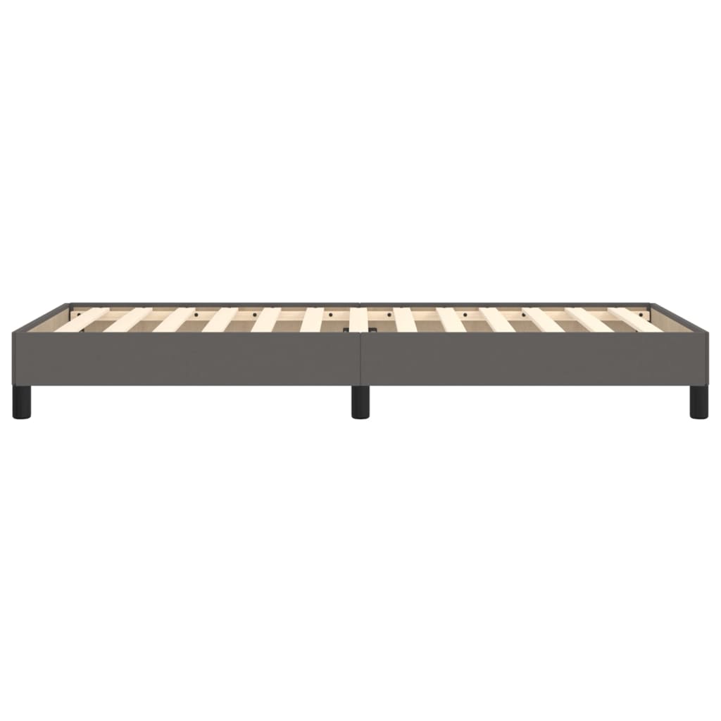 Okvir za krevet sivi 100x200 cm od umjetne kože