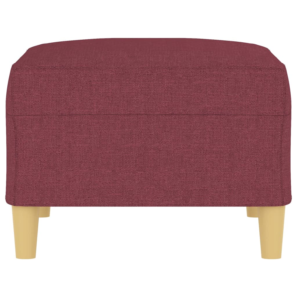 Tabure crvena boja vina 70 x 55 x 41 cm od tkanine