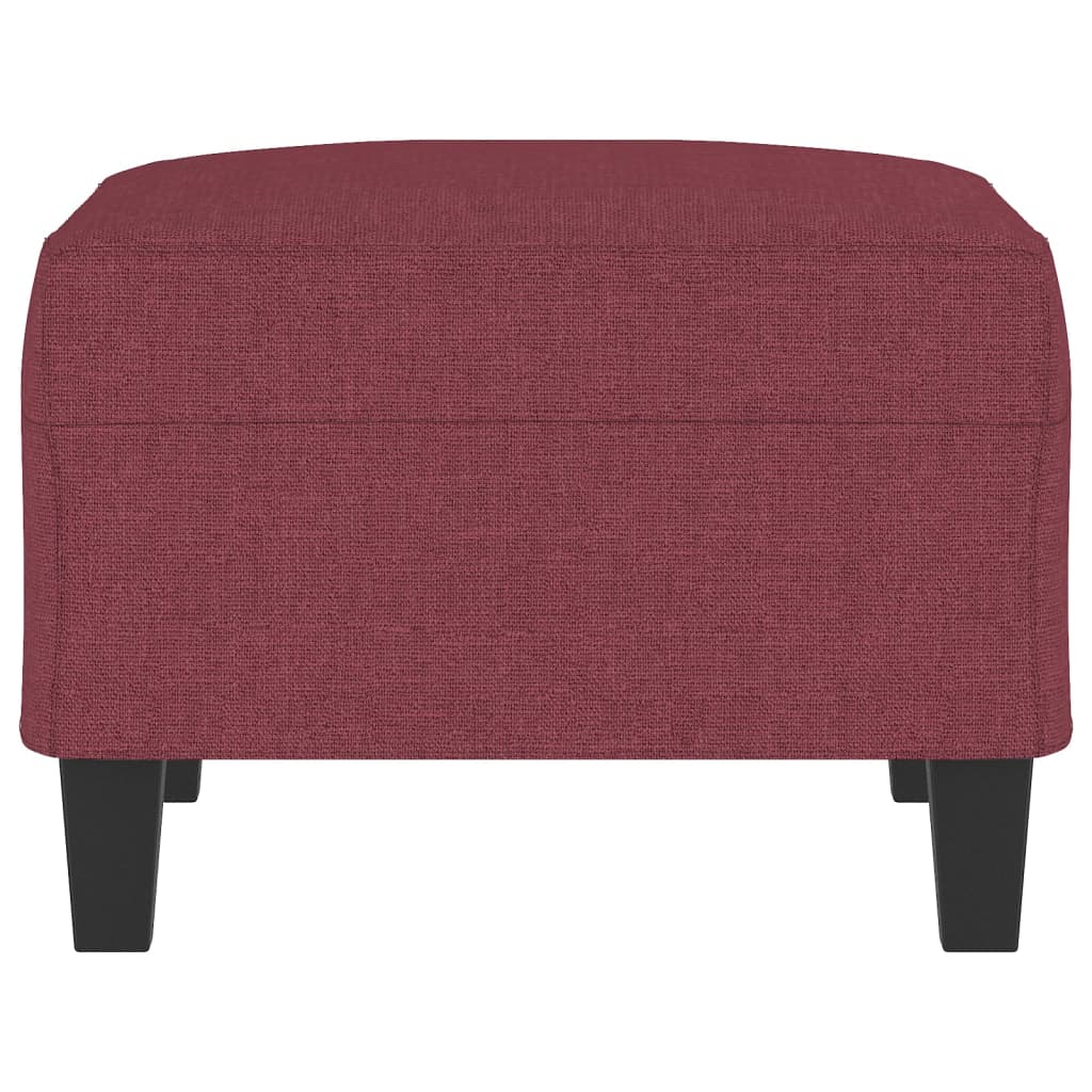 Tabure crvena boja vina 70 x 55 x 41 cm od tkanine