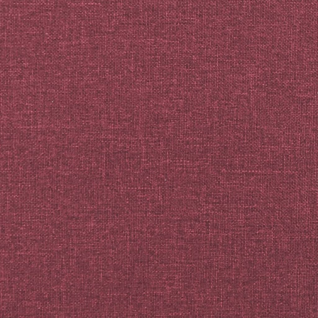 Tabure crvena boja vina 70 x 55 x 41 cm od tkanine