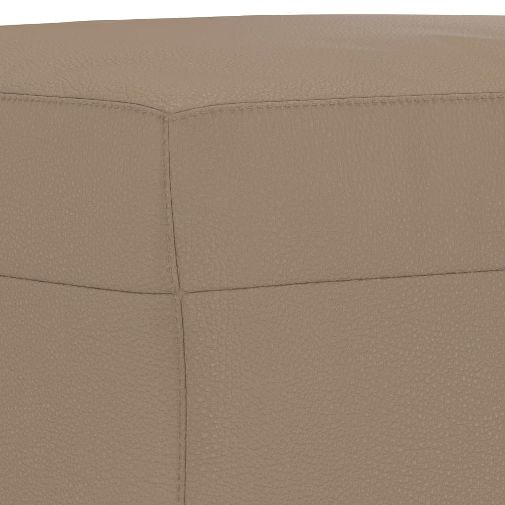 Tabure boja cappuccina 70 x 55 x 41 cm od umjetne kože